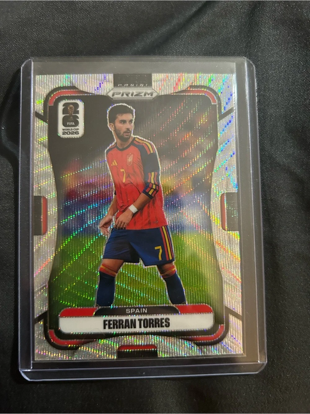Panini Prizm Ferran Torres - Red, Blue, Yellow